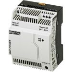 Perle STEP-PS/1AC/24DC/2.5 Single-Phase DIN Rail Power Supply - DIN Rail - 120 V AC  230 V AC  250 V DC  95 V DC Input - 24 V DC Output - 60 W - 86% Efficiency