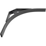 Eaton Tripp Lite Series Cable Runway Corner Bracket Kit for 12 in. and 18 in. Ladder Runway  Straight - Hardware Included - Black