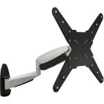 Mount-It! Wall Mount for TV  Monitor - Silver - 1 Display(s) Supported - 47in Screen Support - 44 lb Load Capacity - 100 x 100  200 x 100  200 x 200  300 x 300  400 x 200  400 x 400 - A