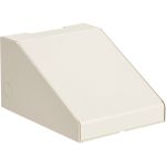 Eaton Universal Wall Bracket for Wireless Access Point with Cover - Right Angle  Steel  White - Cold Rolled Steel