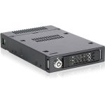 Icy Dock ToughArmor MB601M2K-1B Drive Bay Adapter for 3.5in M.2  SATA/600  PCI Express NVMe - U.2 (SFF-8639) Host Interface Internal - Black - Hot Swappable Bays - 1 x HDD Supported - 1
