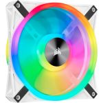 Corsair CO-9050105-WW iCUE QL140 RGB 140mm PWM White Fan PWM 26dBA 550-1250 RPM