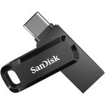 SanDisk SDDDC3-256G-A46 256GB  Ultra Dual Drive Go USB-C Flash Drive 150 MB/s Read Black