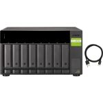 QNAP TL-D800C 8 Bay Desktop JBOD Storage Enclosure with USB 3.2 Gen 2 Type-C Connectivity
