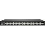 SonicWall SWS14-48 Ethernet Switch - 48 Ports - Manageable - Gigabit Ethernet  10 Gigabit Ethernet - 1000Base-T  10GBase-X - 2 Layer Supported - 44 W Power Consumption - Optical Fiber