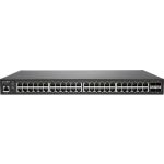 SonicWall SWS14-48FPOE Ethernet Switch - 48 Ports - Manageable - Gigabit Ethernet  10 Gigabit Ethernet - 1000Base-T  10GBase-X - 2 Layer Supported - 885 W Power Consumption - 740 W PoE