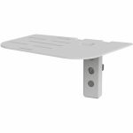 Ergotron CareFit&#8482; Enclosure Horizontal Scanner Bracket (snow white) - Height Adjustable - 2 lb Load Capacity
