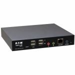 Eaton Tripp Lite Series KVM over IP Remote-User Console Station  TAA - 1 Computer(s) - 1920 x 1200 - 1 x Network (RJ-45) - 4 x USB - 1 x HDMI - Desktop  Rack-mountable - TAA Compliant