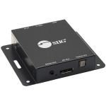 SIIG HDMI 2.0 to DisplayPort 1.2 Converter with Audio Extractor - Compliant with HDCP 1.4/2.2 - 18Gbps Video bandwidth - High performance HDMI to DisplayPort Adapter - Convert the HDMI