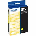 Epson DURABrite Ultra T812 Original Standard Yield Inkjet Ink Cartridge - Yellow - 1 Each