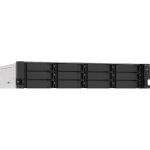 QNAP TS-1273AU-RP-8G SAN/NAS Storage System - AMD Ryzen V1500B Quad-core (4 Core) 2.20 GHz - 12 x HDD Supported - 0 x HDD Installed - 12 x SSD Supported - 0 x SSD Installed - 8 GB RAM D