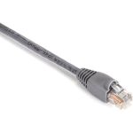 Black Box EVNSL80-0010 CAT5e 350-MHz Snagless Stranded Ethernet Patch Cable - Unshielded (UTP) CM PVC (RJ45 M/M) Gray 10FT