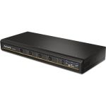 Vertiv Avocent SwitchView Desktop KVM | 4 Port | Single Head | Universal Connector | TAA Compliant - Desktop KVM Switches | Zero Delay Switching | Universal Video Connector | USB Port |