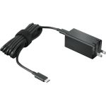 Lenovo 40AWGC65WW 65W USB-C GaN Adapter120V AC 230V AC Input 9V 12V 15V 20V 5V Output Black