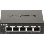 D-Link DGS-1100-05V2 Ethernet Switch - 5 Ports - Manageable - Gigabit Ethernet - 1000Base-T - 2 Layer Supported - 3.42 W Power Consumption - Twisted Pair - Desktop - Lifetime Limited Wa