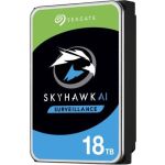 Seagate ST18000VE002 SkyHawk AI 18TB Hard Drive 3.5in Internal - SATA (SATA/600) Network Video Recorder Device Supported