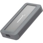 Sabrent EC-WPNE Drive Enclosure PCI Express NVMe  M.2 - USB 3.2 (Gen 2) Type C Host Interface External - 1 x SSD Supported - 1 x Total Bay