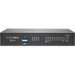 SonicWall TZ470 Network Security/Firewall Appliance - 8 Port - 10/100/1000Base-T - 2.5 Gigabit Ethernet - DES  3DES  MD5  SHA-1  AES (128-bit)  AES (192-bit)  AES (256-bit) - 8 x RJ-45