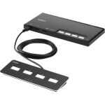 Belkin 4-Port Modular Secure KM Switch PP4.0 W/ Remote - 4 Computer(s) - 1 Local User(s) - 4 x USB - Desktop  Wall Mountable - TAA Compliant