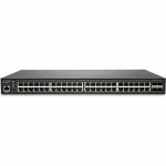 SonicWall SWS14-48FPOE Ethernet Switch - 48 Ports - Manageable - Gigabit Ethernet  10 Gigabit Ethernet - 1000Base-T  10GBase-X - 2 Layer Supported - 885 W Power Consumption - 740 W PoE