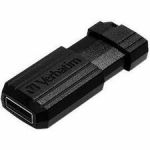 Verbatim 64GB PinStripe USB Flash Drive - Business 10pk - Black - 64 GB - USB 2.0 Type A - Black - 10 / Pack