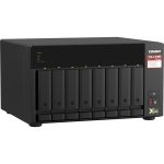 QNAP TS-873A-8G NAS Storage System - AMD Ryzen V1500B Quad-core (4 Core) 2.20 GHz - 8 x HDD Supported - 0 x HDD Installed - 8 x SSD Supported - 0 x SSD Installed - 8 GB RAM DDR4 SDRAM -