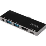 StarTech DKT30ICHPD USB C Multiport AdapterUSB-C to 4K 60Hz HDMI 100W PD Pass-Through 3xUSB Audio