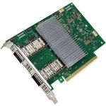 Intel Ethernet Network Adapter - PCI Express 4.0 x16 - 800 Gbit/s Data Transfer Rate - 2 Port(s) - Optical Fiber - Full Bracket Height - Retail - 100GBase-X - QSFP28 - Plug-in Card