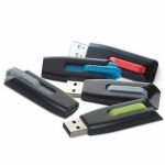 32GB Store 'n' Go&reg; V3 USB 3.2 Gen 1 Flash Drive - 5pk - Assorted - 32GB - 5pk - Assorted