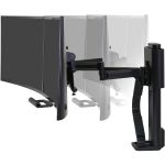 Ergotron TRACE Desk Mount for Monitor  LCD Display - Matte Black - 2 Display(s) Supported - 27in Screen Support - 21.61 lb Load Capacity - 75 x 75  100 x 100