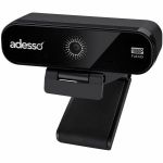 Adesso CyberTrack CyberTrack H8 Webcam - 2.1 Megapixel - 30 fps - USB 2.0 - Full HD - 1920 x 1080 Video - CMOS Sensor - Auto-focus - 80&deg; Angle - Tripod Mount  Clip - Microphone - Fo