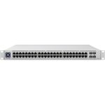 Ubiquiti USW-ENTERPRISE-48-POE Layer 3 Switch 48x 2.5GbE 802.3at PoE+ RJ45 ports 4x 10G SFP+ ports 720W