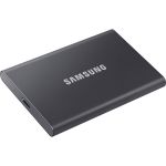 Samsung T7 MU-PC1T0T/WW Portable SSD T7 1TBUSB 3.2 External Solid State Drive Reads up to 1050 MBps Writes up to1000 MBps Gray