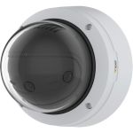 AXIS Panoramic P3818-PVE 13 Megapixel Outdoor 4K Network Camera - Color - Dome - White - TAA Compliant - H.264 (MPEG-4 Part 10/AVC)  H.265 (MPEG-H Part 2/HEVC)  Motion JPEG  H.265  H.26