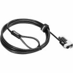 Lenovo MicroSaver Cable Lock - 5.91 ft Cable - Resettable - 4-digit - Patented T-bar/Combination Lock - Black - For Monitor  Notebook  Desktop Computer  Docking Station
