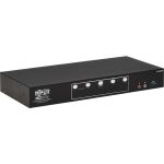 Eaton Tripp Lite Series 4-Port HDMI Dual-Display KVM Switch - 4K 60 Hz  USB 3.2 Gen 1  HDCP 2.2  USB Sharing - 1 Computer(s) - 4096 x 2160 - 50 Hz  60 Hz - 1 x Network (RJ-45) - 8 x USB