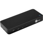 SIIG Triple Hybrid 4K Video Docking Station with PD Charging - Hybrid Triple Monitor Docking Station- Three 4K displays/100W PD/ USB-A/C Hub/ Gigabit Ethernet/ Fast charging/ Power butt