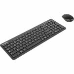 Targus Keyboard & Mouse - Wireless Bluetooth 5.1 Keyboard - 104 Key - Black - Wireless Bluetooth Mouse - Optical - Black - AAA - Compatible with Notebook for PC  Mac - 1