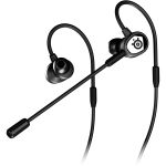 SteelSeries Tusq In-Ear Mobile Gaming Headset - Mini-phone (3.5mm) - Wired - 20 Hz to 20 kHz - Earbud - Binaural - In-ear - 3.94 ft Cable - Omni-directional Microphone