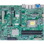 Supermicro X13SAE-F Workstation Motherboard - Intel W680 Chipset - Socket LGA-1700 - ATX - Core i3  Core i5  Core i7  Core i9 Processor Supported - 128 GB DDR5 SDRAM Maximum RAM - DIMM
