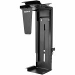 Mount-It! CPU Under Desk Mount Computer Tower Holder Adjustable Height and Width  Wall-Mountable - Height Adjustable - 22 lb Load Capacity - High Strength Steel  Die-cast Aluminum