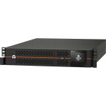 Vertiv Edge UPS 2200VA 1980W 230V 2U Line Interactive AVR Tower/Rack Mount - Rotatable LCD Monitor | Sine Wave Output on Battery | 3 Programmable Outlets | Vertiv Intellislot SNMP/Webca
