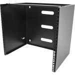 StarTech RACK-10U-14-BRACKET 10U Wall Mount Rack 14in Deep 19 inch Wall Mount Network Rack Wall Mounting Patch Panel Bracket
