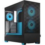 Fractal Design FD-C-POR1A-02 Pop Air RGB Mid-Tower Case Cyan Core 3 x 3.5in/2.5in and 4 x 2.5in Bays 2x 120 mm LED Front Fans1x 1 x 120 mm LED Rear Fans 2x USB-A 1x Audio In 1x Audio Out