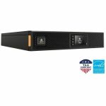 Vertiv Liebert GXT5 TAA UPS - 1500VA/1350W 120V Online 2U Rack/Tower UPS - Double Conversion | 0.9 Output Power Factor | Energy Star 2.0 certified with NEMA 5-15P plug  Colored Graphic