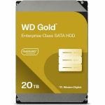 WD WD202KRYZ 20TB WD Gold Enterprise Class SATAInternal 3.5in Hard Drive 7200 RPM SATA 6 Gb/s 512 MB Cache