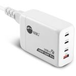 SIIG 200W GaN PD Combo Charger - 3C1A - Powerfull 4-Port high-power charger with three USB-C PD 3.0  Fast Charger 2.0  PPS and one USB-A Quick Charge 3.0 fast charging ports  Supports m