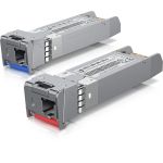 Ubiquiti 10 Gbps Bidirectional Single-Mode 2-pack Optical Module For Data Networking Optical Network 1x LC Simplex 10GBase-