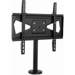 Mount-It! Desk Mount for TV  Flat Panel Display  Display Screen  Curved TV - Landscape - 1 Display(s) Supported - 32in to 55in Screen Support - 110 lb Load Capacity - 400 x 400  100 x 1