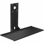 Mount-It! Monitor and Keyboard Wall Mount  Standing Workstation VESA Tray Platform - 4.40 lb Load Capacity - 75 x 75  100 x 100 - VESA Mount Compatible